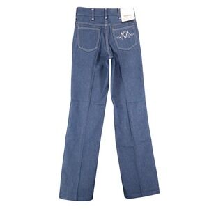 Maverick Straight Leg Jeans Boys 12 Regular Vintage 70s Blue Deadstock USA NWT